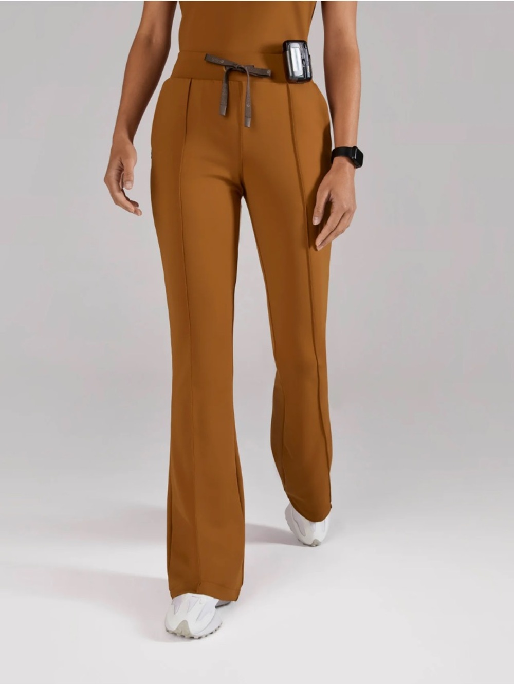 Figs Evanston FormX Skinny Flare High Waist Pant Alder Orange XXSR NEW WITH TAGS